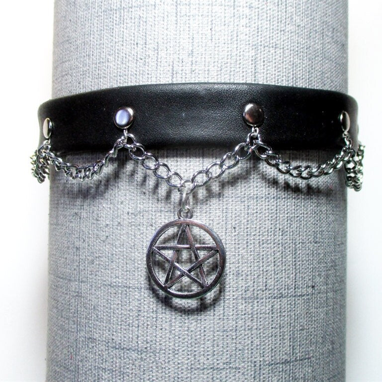 Star Pentagram Dress Collar/Choker