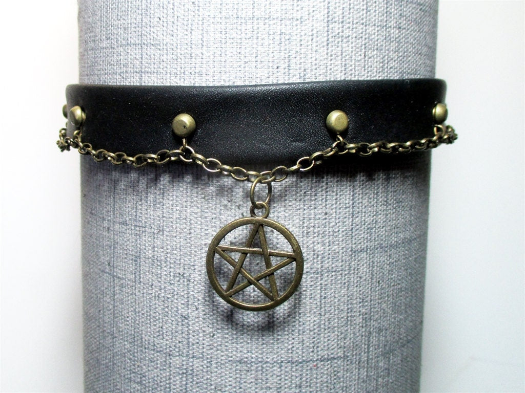 Star Pentagram Dress Collar/Choker