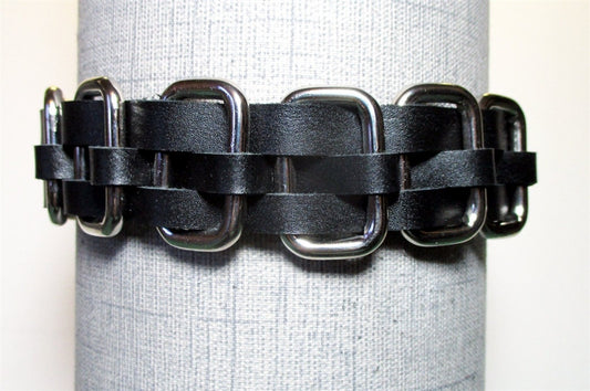 Leather & Link Collar