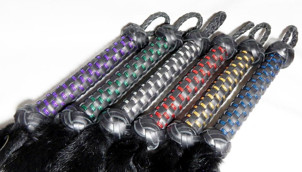 The Original Rabbit Fur Flogger