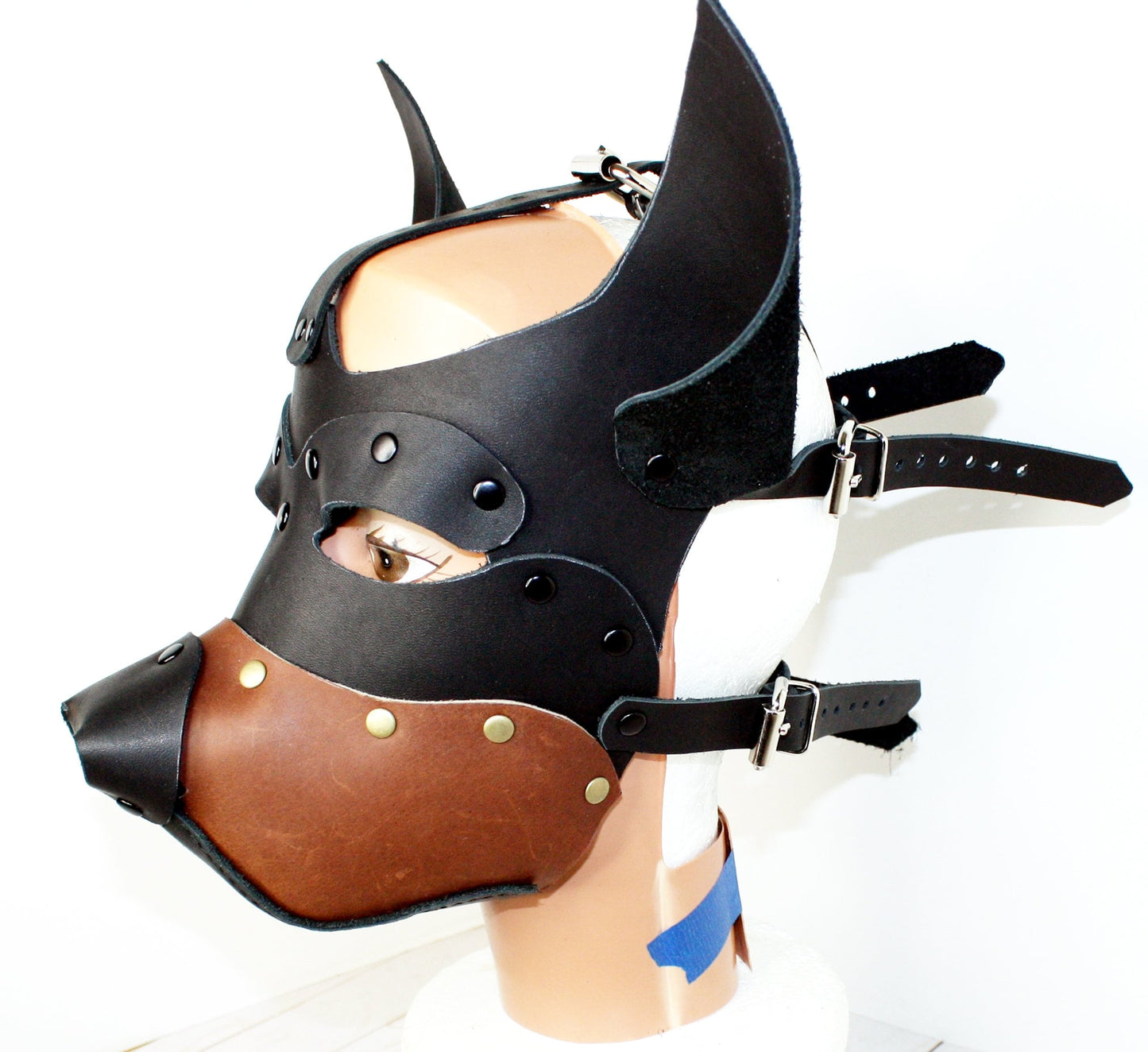 Leather Puppy Mask