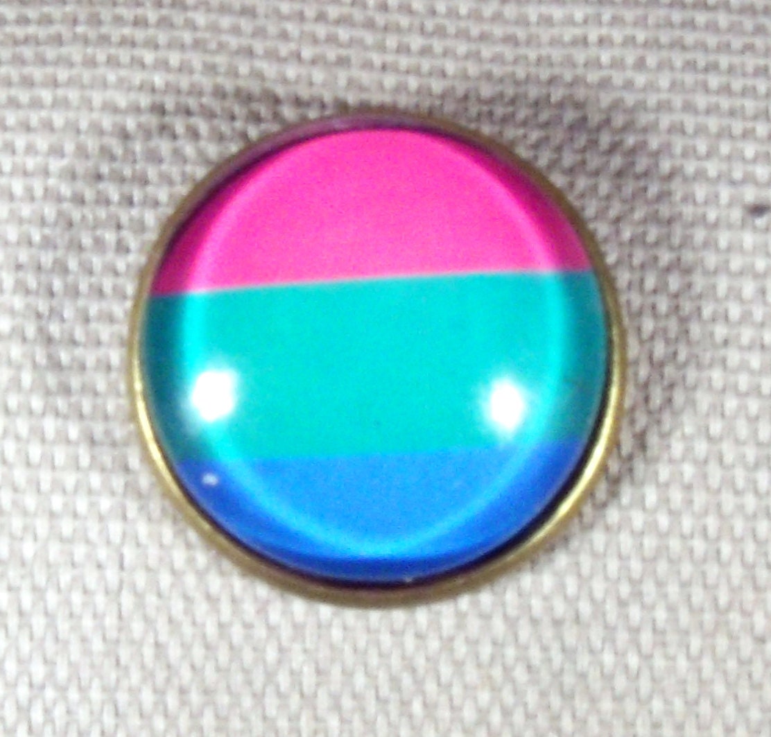 Poly Pride Pin