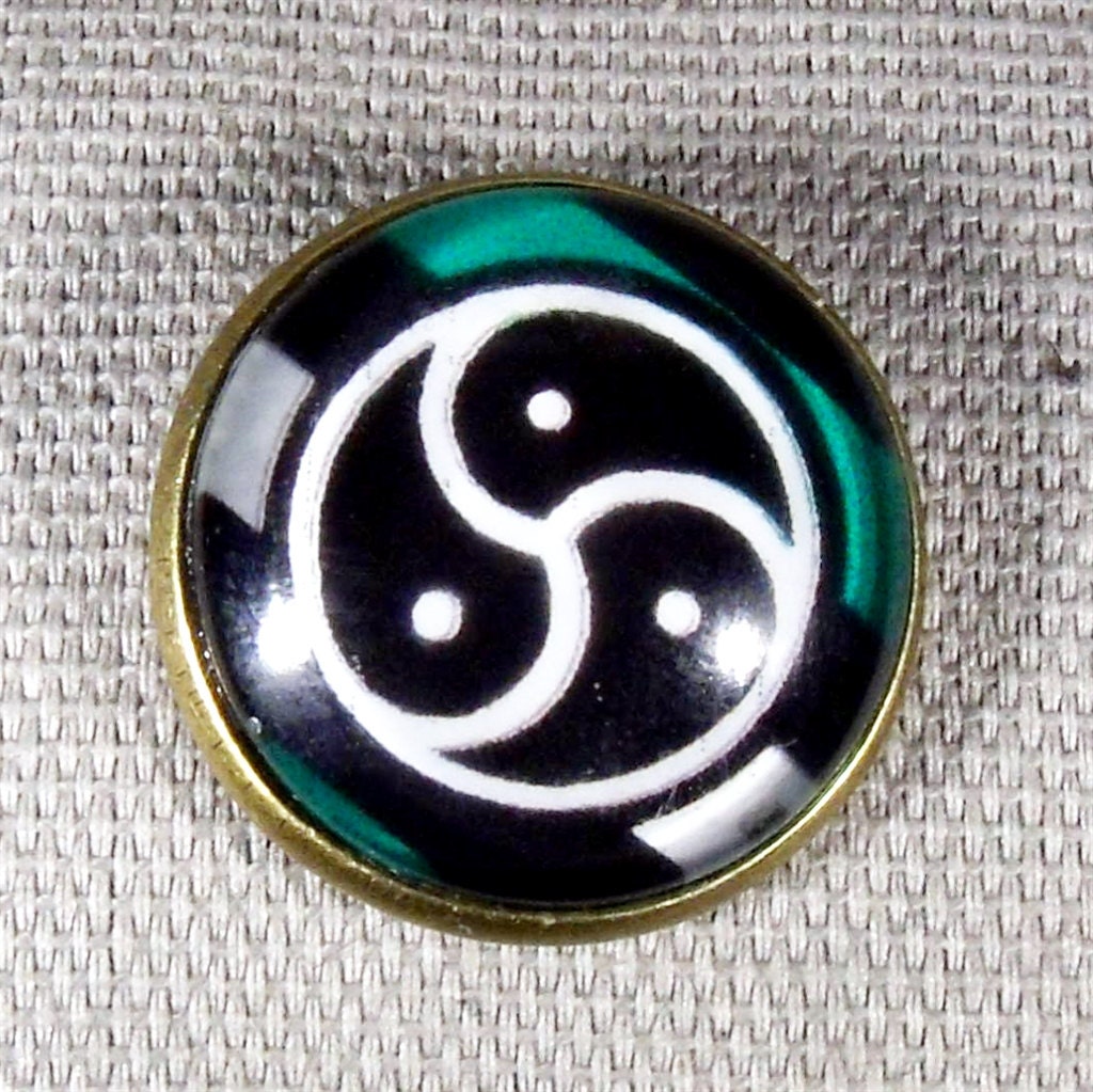 Leather Boy Pride Triskelion Pin