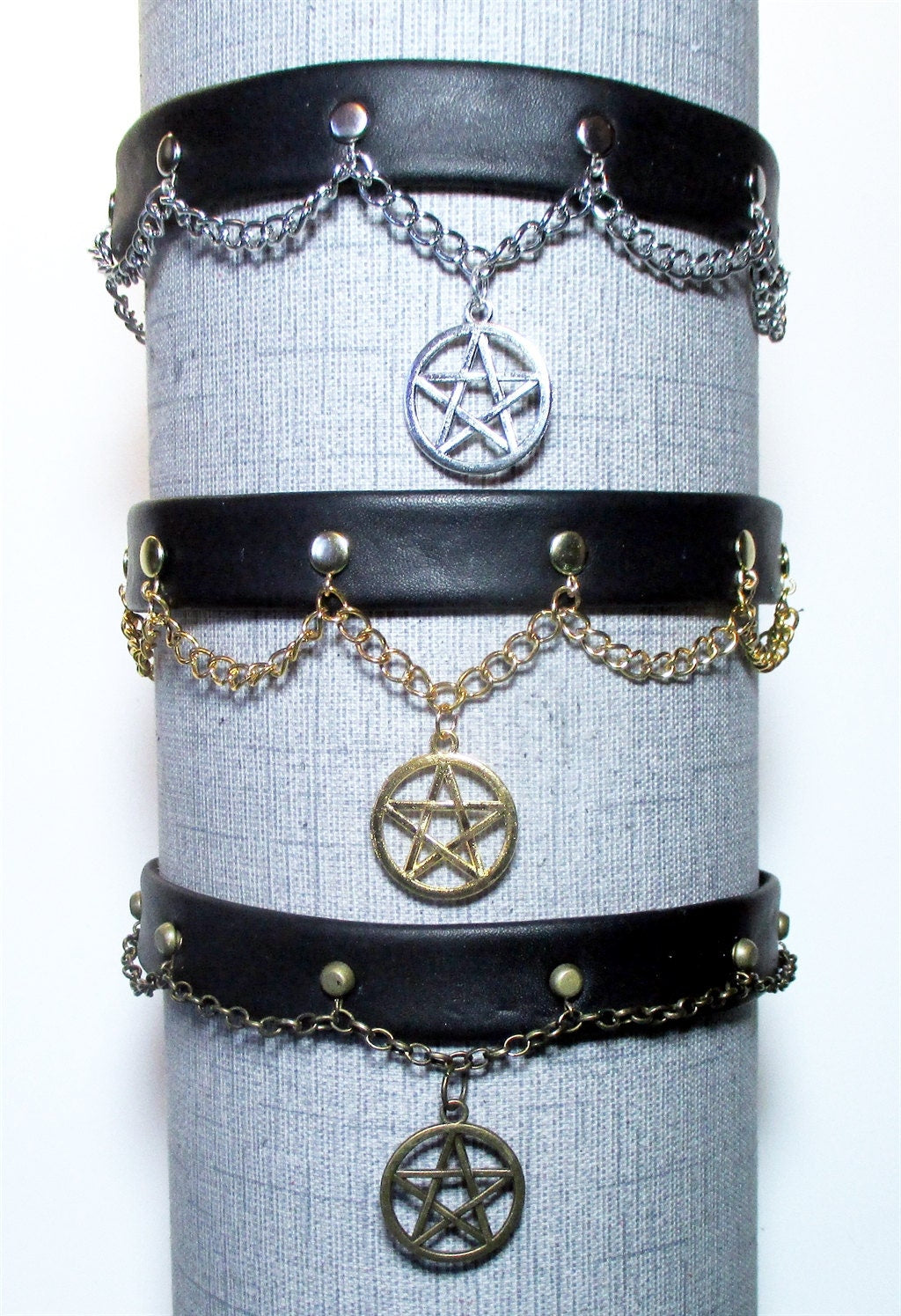 Star Pentagram Dress Collar/Choker