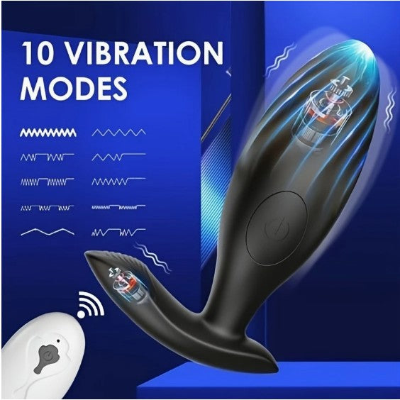 Remote Control Anal Plug Vibrator
