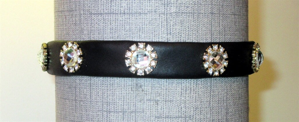 Crystal/Gold Dress Collar/Choker