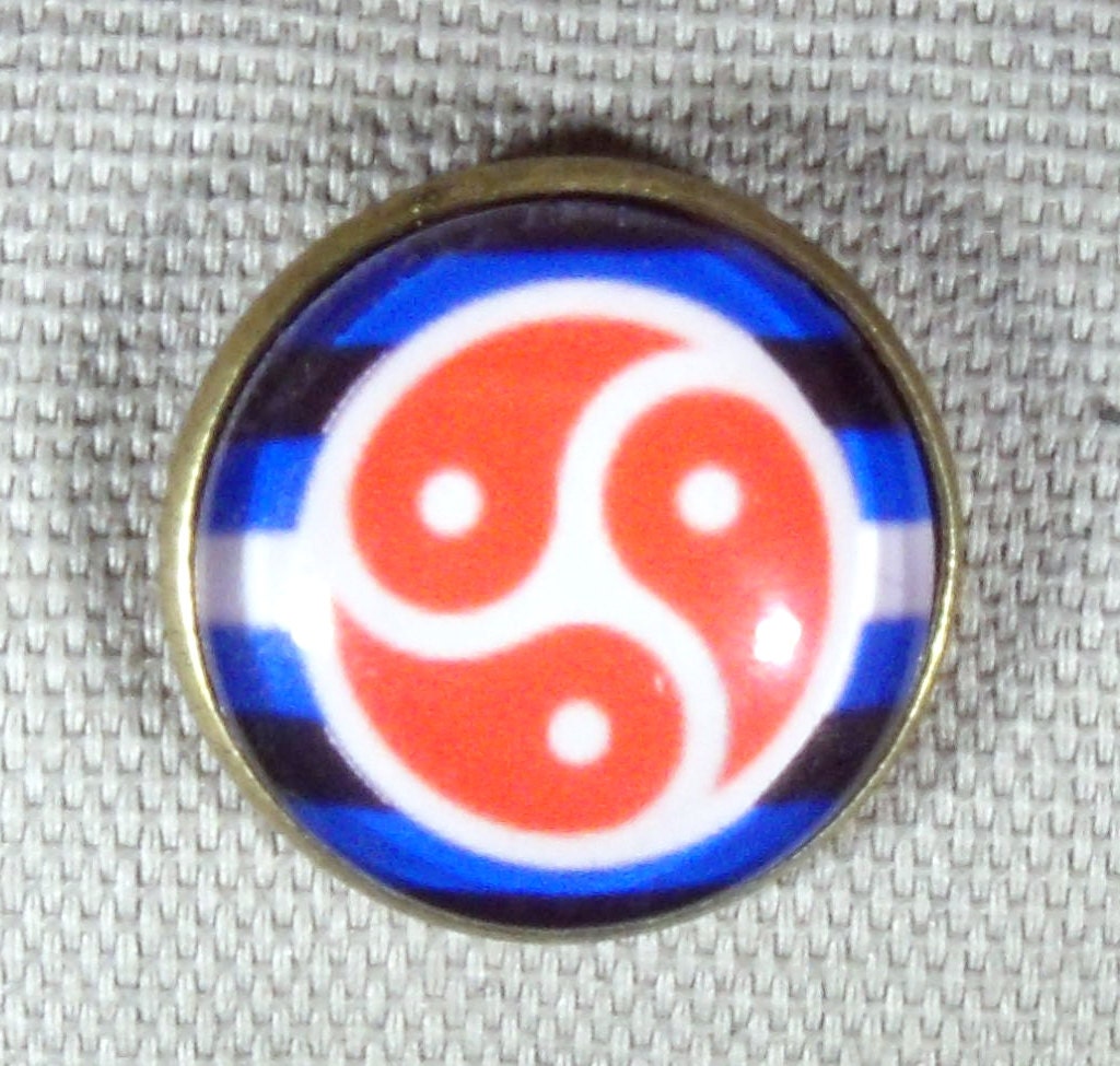 Leather Pride Triskelion Pin