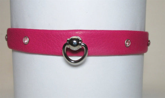 Hot Pink Dress Collar/Choker