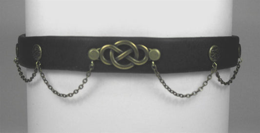 Infinity Knot Dress Collar