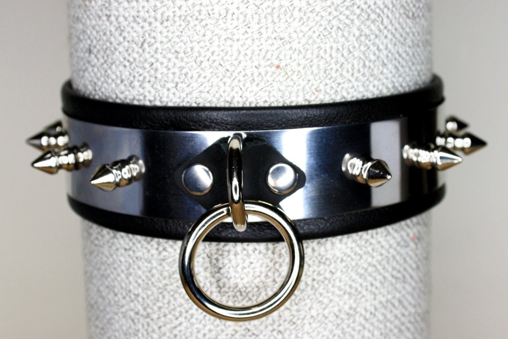 Spike Stainless Steel Collar