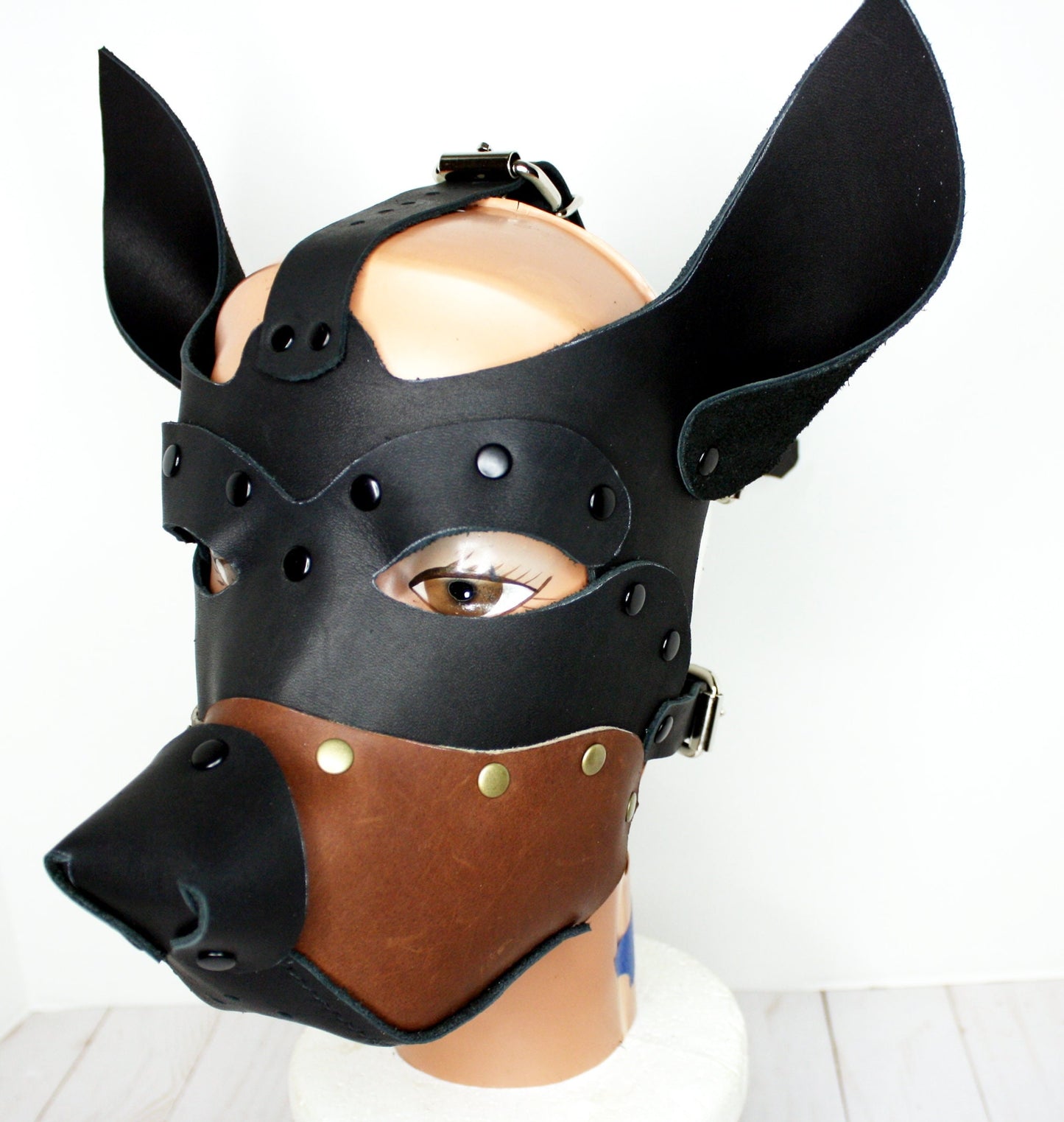 Leather Puppy Mask