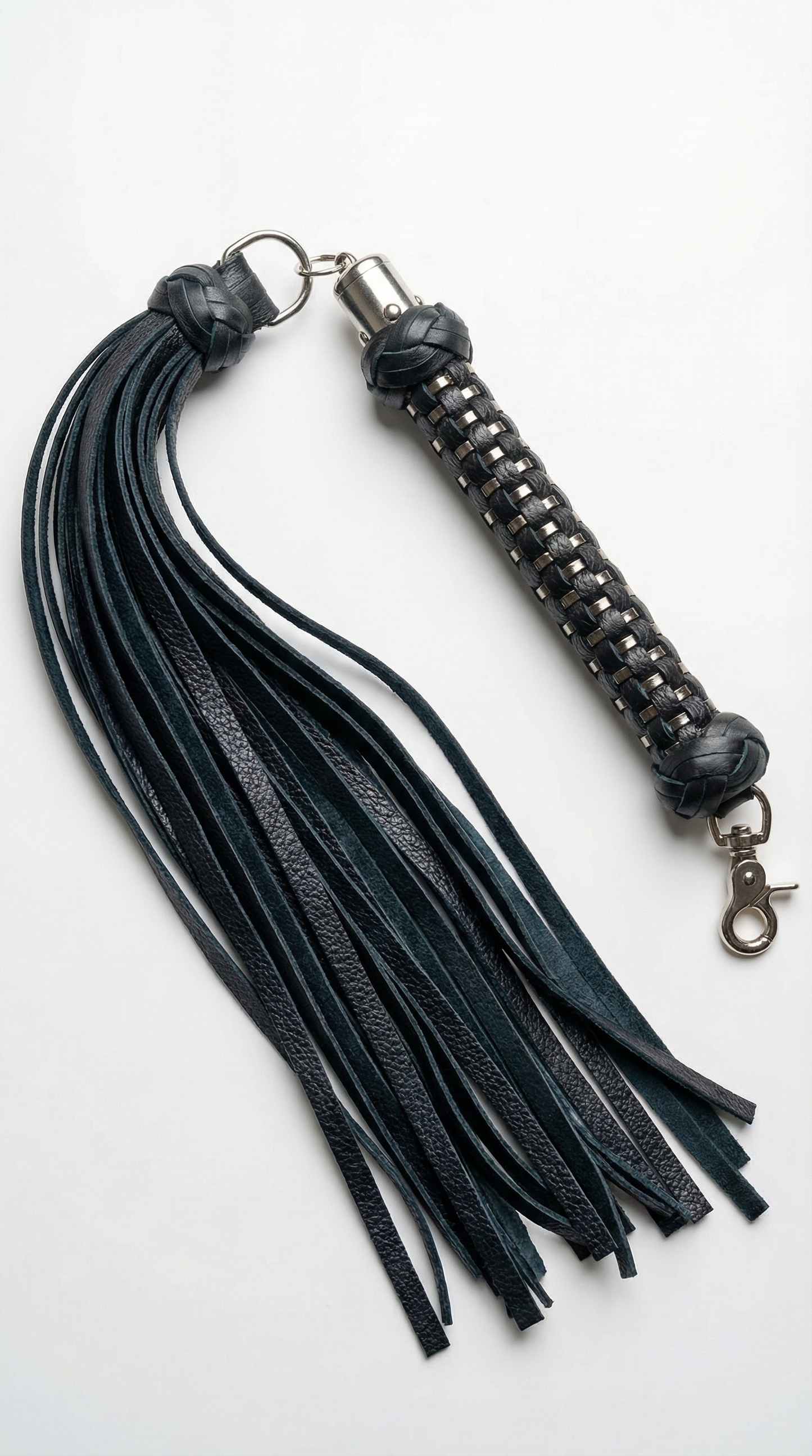 Leather Swivel Flogger *NEW COLORS*