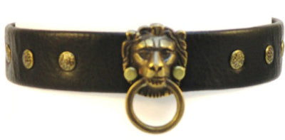 Lion Collar w/Studs