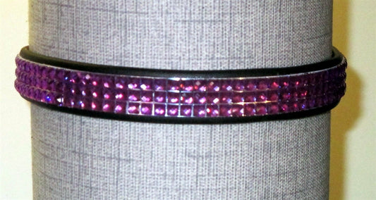 Purple Jewel Dress Collar/Choker